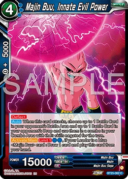 Majin Buu, Innate Evil Power