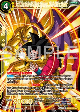 SS4 Son Goku VS Nuova Shenron, Clash With a Soldier