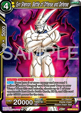 Syn Shenron, Battle of Offense and Defense