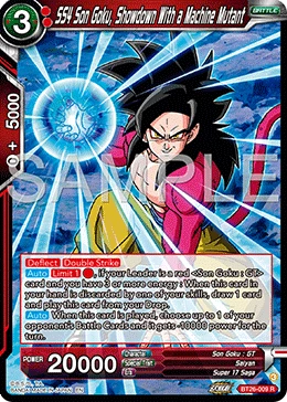 SS4 Son Goku, Showdown With a Machine Mutant