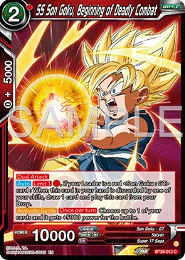 SS Son Goku, Beginning of Deadly Combat