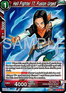 Hell Fighter 17, Fusion Urged