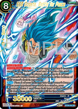 SSB Gogeta, Battle for Peace