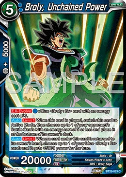 Broly, Unchained Power