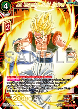 SS Gogeta, Bold Arrival