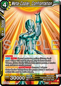 Meta-Cooler, Confrontation