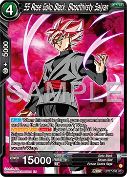 SS Rosé Goku Black, Bloodthirsty Saiyan
