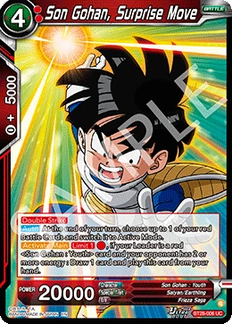 Son Gohan, Surprise Move