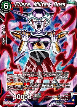 Frieza, Military Boss