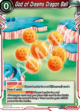God of Dreams Dragon Ball
