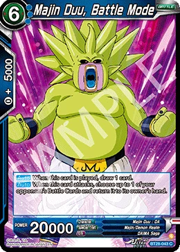 Majin Duu, Battle Mode