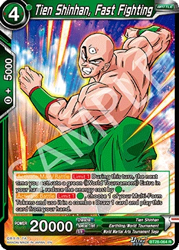 Tien Shinhan, Fast Fighting