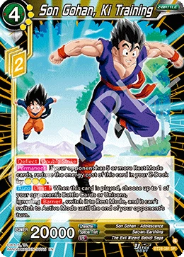 Son Gohan, Ki Training