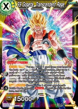 SS Gogeta, Transcendent Rage