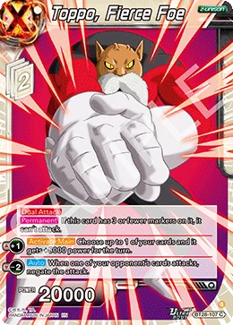 Toppo, Fierce Foe