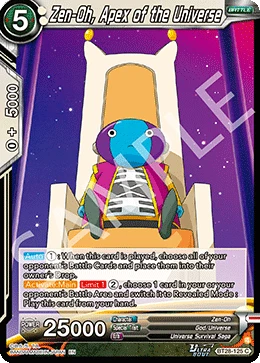 Zen-Oh, Apex of the Universe
