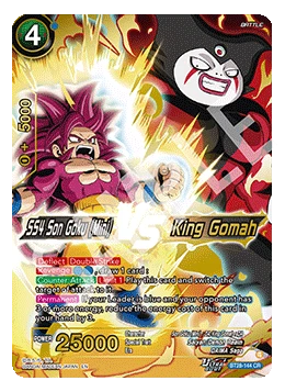 SS4 Son Goku (Mini) VS King Gomah