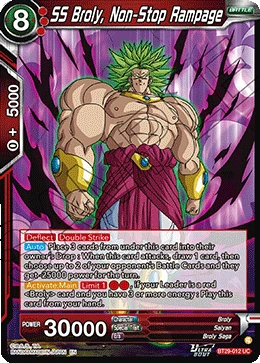 SS Broly, Non-Stop Rampage