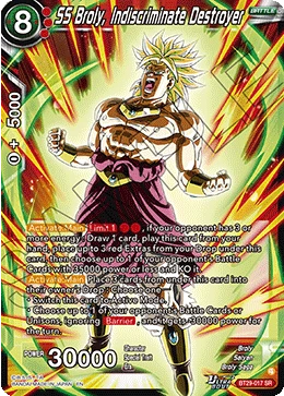 SS Broly, Indiscriminate Destroyer
