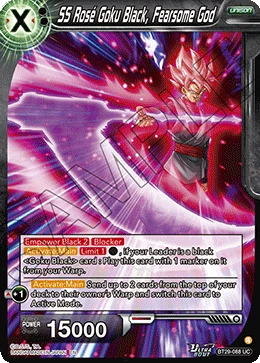 SS Rosé Goku Black, Fearsome God