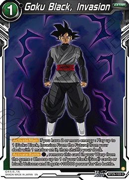 Goku Black, Invasion
