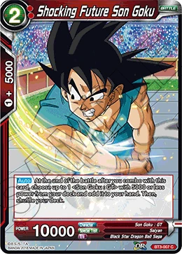 Shocking Future Son Goku