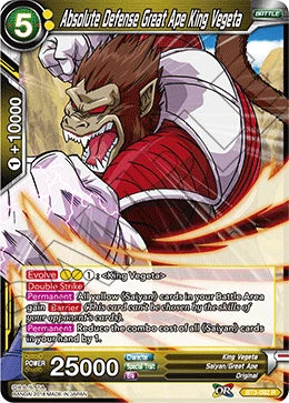 Absolute Defense Great Ape King Vegeta