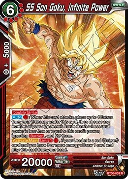 SS Son Goku, Infinite Power