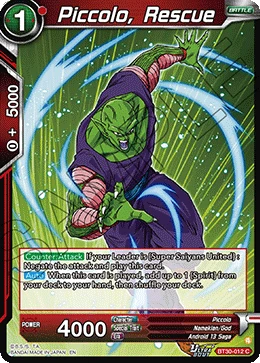 Piccolo, Rescue