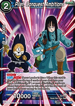 Pilaf, Conquest Ambitions