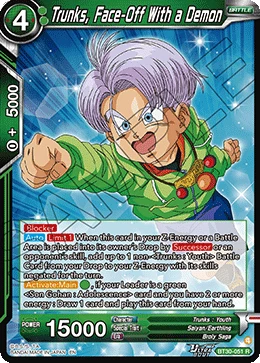 Trunks, Face-Off With a Demon