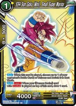 SS4 Son Goku (Mini), Small Super Warrior