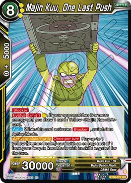 Majin Kuu, One Last Push