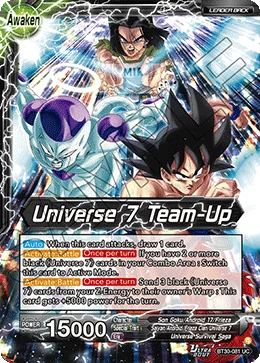 Son Goku, Android 17, & Frieza — other side