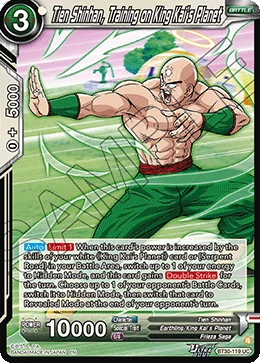 Tien Shinhan, Training on King Kai’s Planet