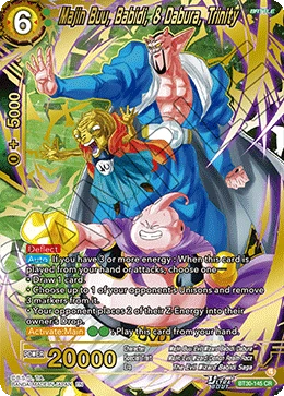 Majin Buu, Babidi, & Dabura, Trinity