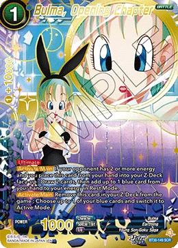 Bulma, Opening Chapter