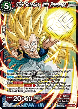 SS3 Gotenks, Wild Rampage