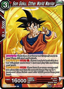 Son Goku, Other World Warrior