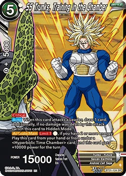 SS Trunks, Training in the Chamber