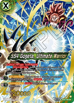 SS4 Gogeta, Ultimate Warrior