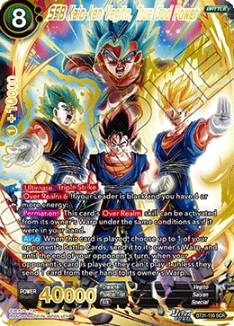 SSB Kaio-ken Vegito, True God Power