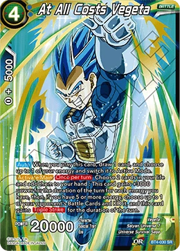 At All Costs Vegeta