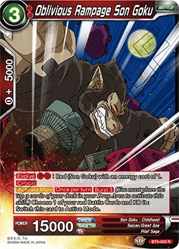Oblivious Rampage Son Goku