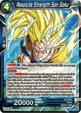 Resolute Strength Son Goku