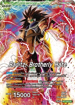 Raditz — other side