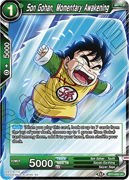 Son Gohan, Momentary Awakening