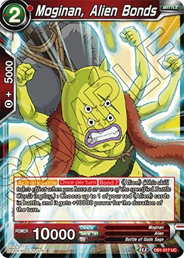 Moginan, Alien Bonds