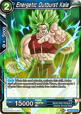 Energetic Outburst Kale