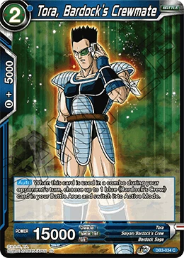 Tora, Bardock's Crewmate